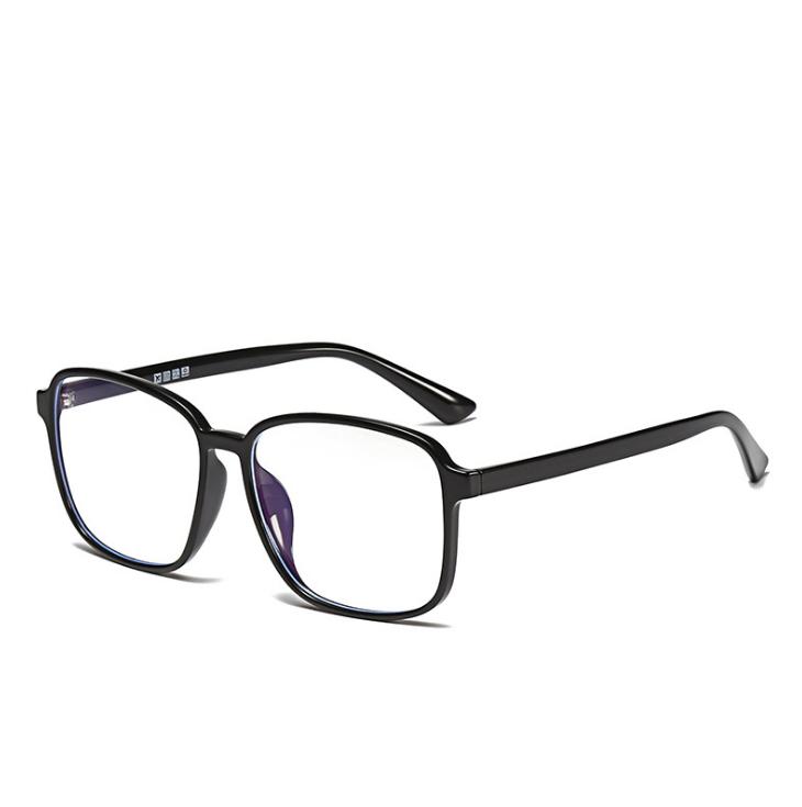 Big Square Frame Myopia Glasses Anti Blue Light Eyewear Diopter 0 to -6.0 for Men Women