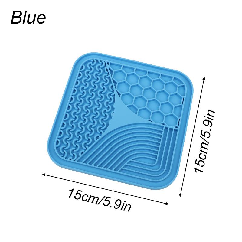 Pet Lick Silicone Mat for Dogs Premium Lick Pad with Suction Cup Dog Licking Mat Slow Eating Anti-choking Mat