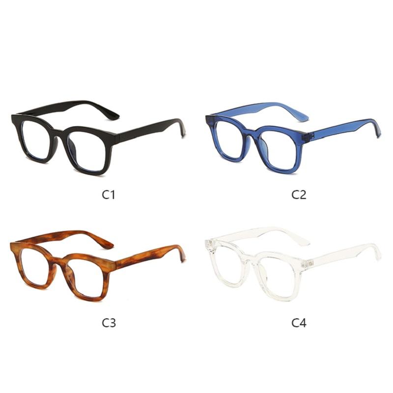 Anti-Blue Light Glasses Exquisite Square Eyewear Women Men Luxury Eyeglasses Blue Light Blocking Lady Man Computer Eyeglasses