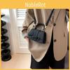 Versatile Embossed Single Shoulder Bag Chic Small Square Bag