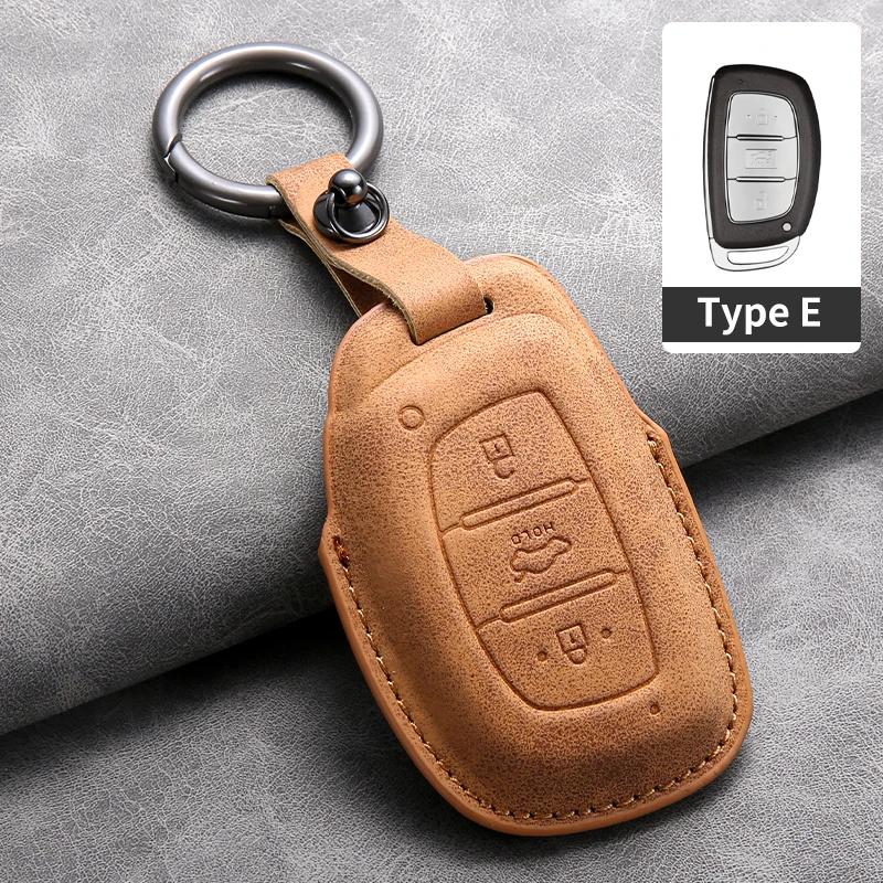 Auto Afstandsbediening Sleutelhoesje Cover Voor 3 Knoppen Hyundai Ix25 Ix35 Ix45 I10 I20 I30 I40 Tucson Verna Sonata Verna Solaris Mistra Elantra