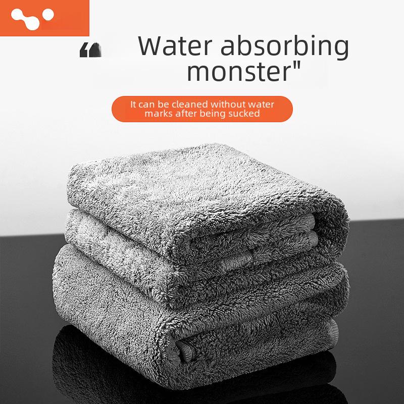 

Leiben Large Absorbent Lint-Free Car Wash Towel Yellow 30x30cm серый