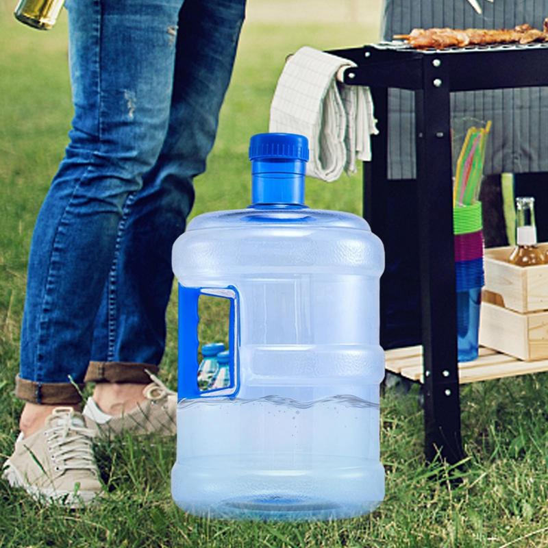 5L/7.5L Empty Pure Water Bottle Jug Reusable Mineral Water Container Outdoor Car Storage Bucket Jug Bottle Hiking For Tank