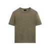 MD Spring New Women's Clothing French Style Casual Light Soft Wool Blended Round Neck Short Sleeve T-shirt 5620617