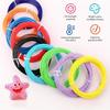 5M 1,75mm 3D-Druckstift-Filament-Minen PLA/ABS/PCL-Kunststoff-Doodle-Zubehör (10/20 Farben)