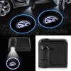 2 Stück Kabellose HD-Türleuchte Auto-Türprojektor Willkommenslicht Für Volkswagen VW RLine R Golf Amarok T5 Phaeton ID3 Tiguan GTI