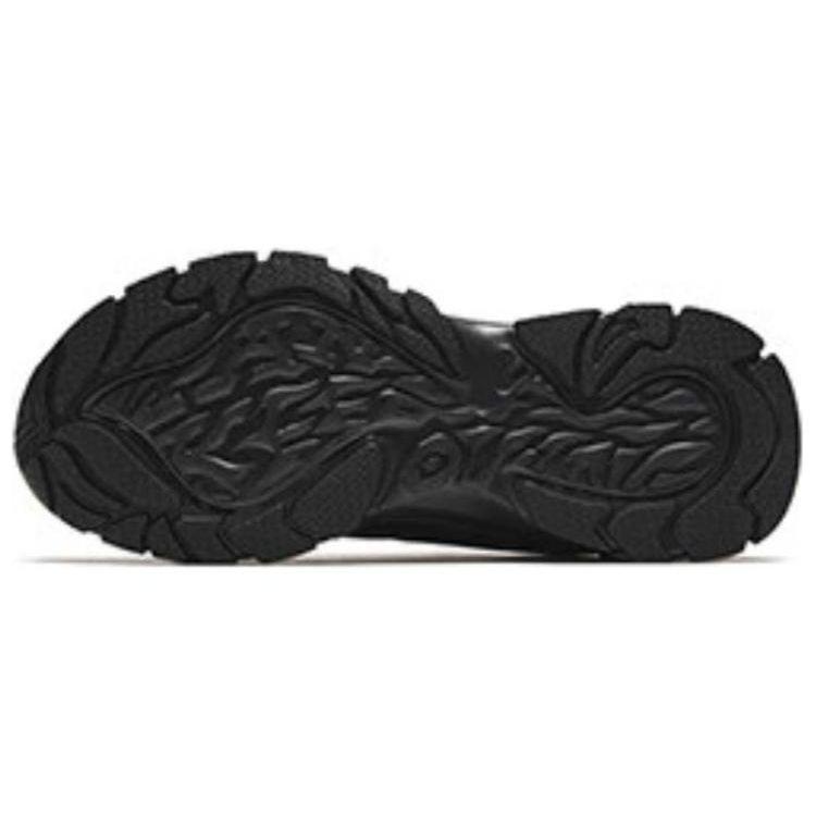 Anta Hot OG-2 Pantofi Confortabili Versatili Rezistenți la Uzură Absorbție Șocuri Pantofi de Tată cu Top Jos Bărbați sneaker Negru 912348803-3