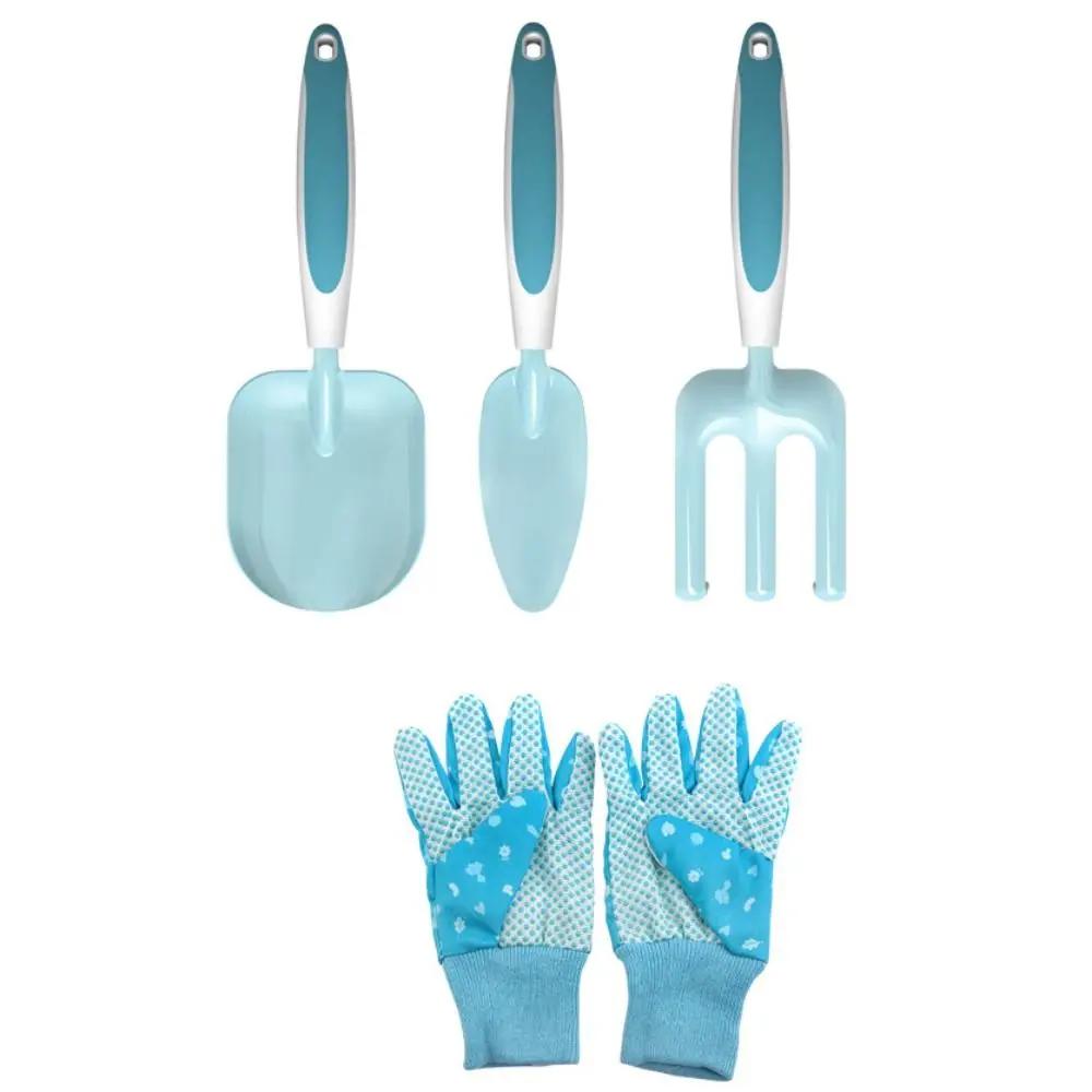 Candy Color Kids Garden Tool Set Trowel Shovel Children Planting Tool Kit Watering Can Gloves Kids Garden Toys DIY Toy