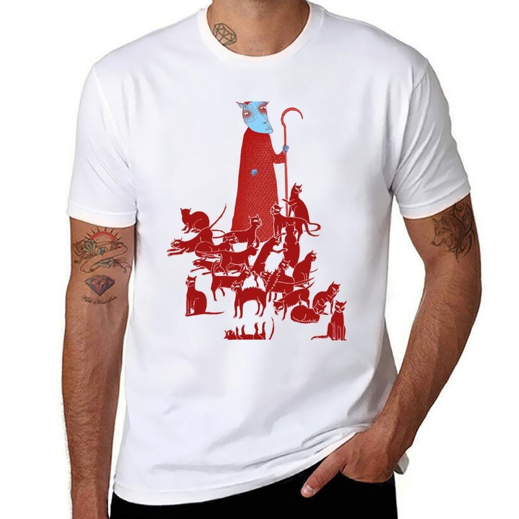 Herding Cats TShirt Large Size Casual Tee Shirt