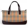 Pristine BURBERRY Handbag Nova Check Brown leather Women Used