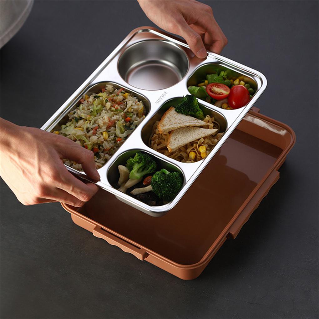 Lunch Box Stainless Steel Leak-Proof Food Case Heat Insulation Storage Container