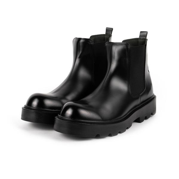 

Яркие ботинки челси с аналоговым настроением (черный)-AM237601