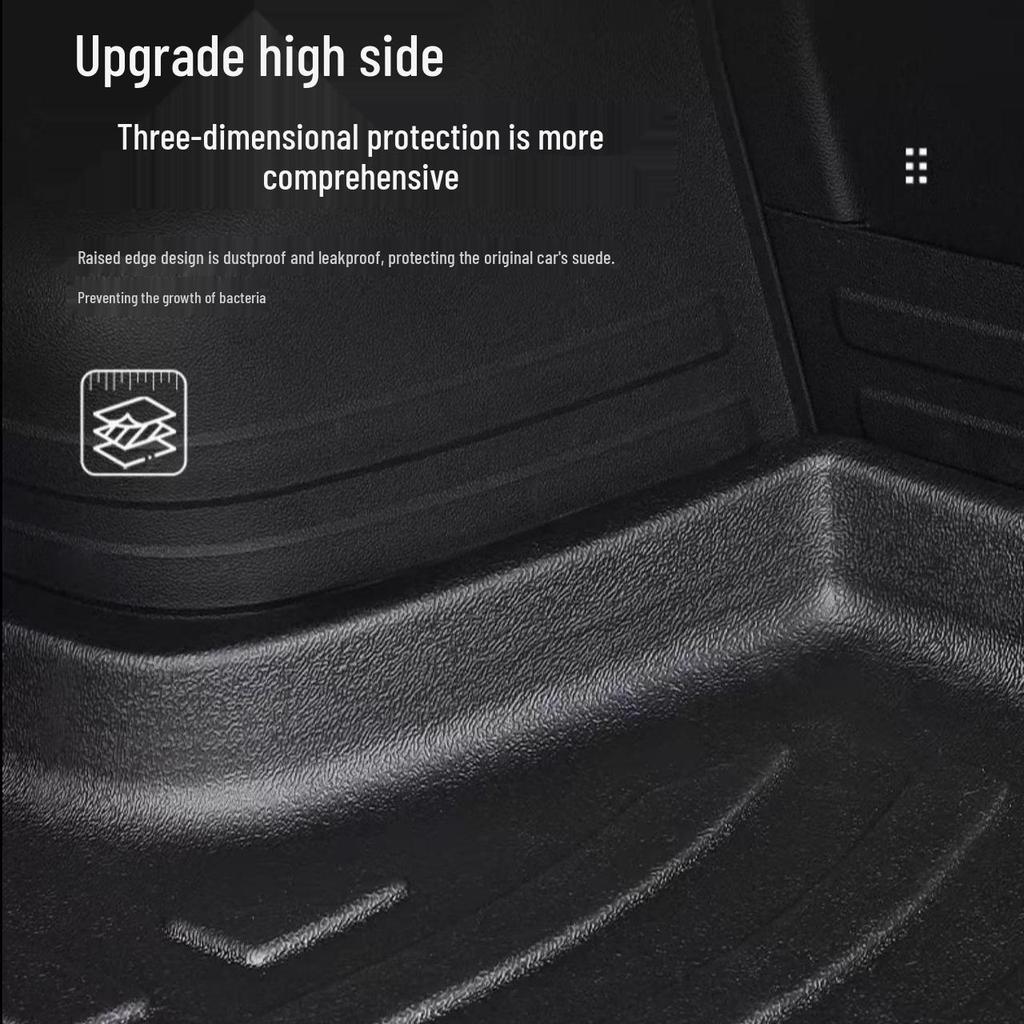 Changan Custom TPE Trunk Mat: Waterproof Rear Compartment Liner for CS55, Yidong, CS75, and CS35