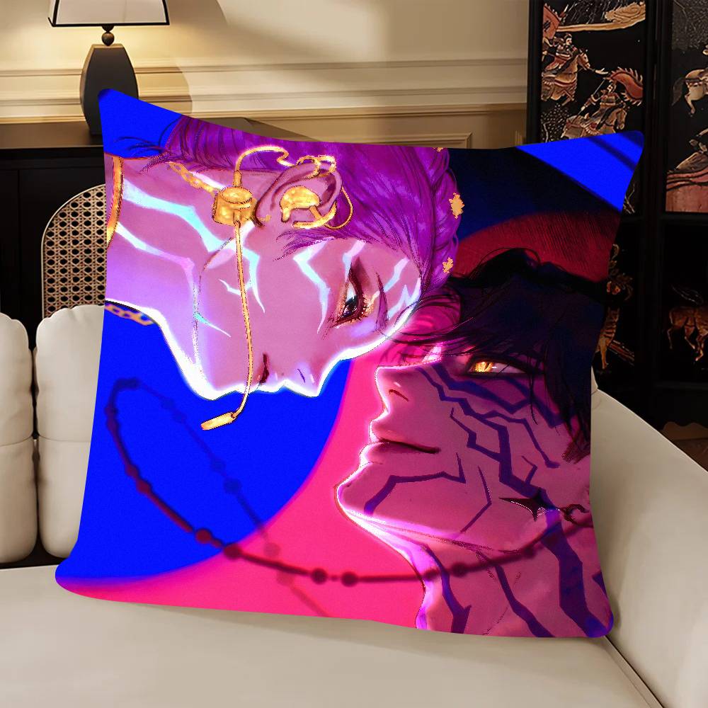 Popular K-KPopS Cool D-Demon Top H-Hunters Pillow Case Cushion Cover Decor Home Throw For Couch Camping Pillow Cover Decorations