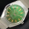 VINTAGE SIMPLON HAND-WINDING SWISS MENS REFURBISHED GREEN DIAL WATCH A704625-1