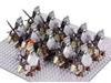 Roman Warrior Cavalry Series Minifigure Building Blocks Set (21 Pcs)