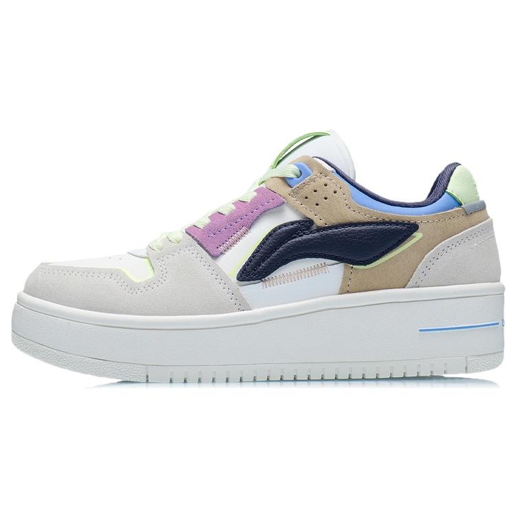 (WMNS) Li-Ning Tianji Smoke White Purple Women s AGCR468-1 EU 39