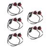 10pcs 3Celsius4in LED Side Marker Light Clearance Lamp with   Terminal 12V for Car Trailer Truck Yacht