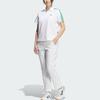 Adidas Climacool Striped Loose Fit Short Sleeve Golf Shirt Women tops KD7210