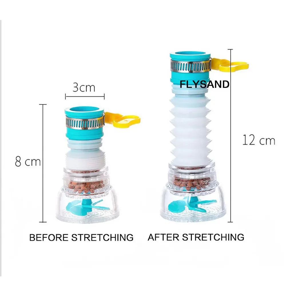 360°Rotation Kitchen Faucet Filter Sprayer Tap Water Purifier Nozzle for Home PVC Shower Head Kitchen Accessories