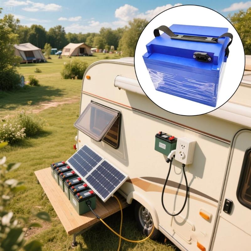 Portable Ebike Battery Case 12V 24V 36V 48V 60V Rechargeable Electric Bike Battery Box for DIY Projects Outdoor Use