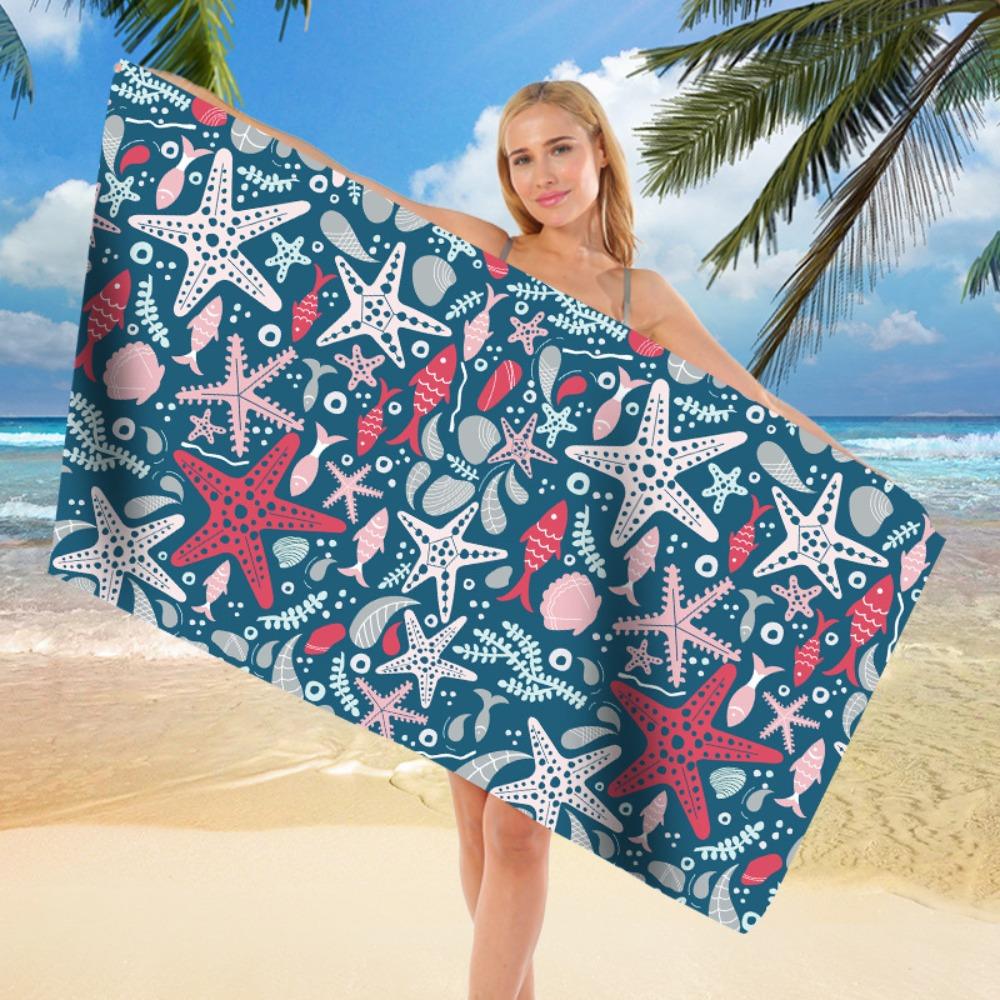 Absorbent Bath Towel Quick-drying Swimming Towel Swimming Supplies Beach Blanket Spa