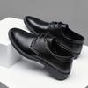 Large Size Spring and Autumn British Casual Business Dress Leather Shoes Men's Shoes Inner Height Increase Single Shoes Casual Shoes