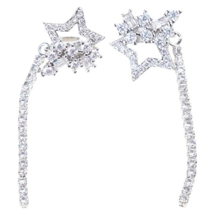 2 Stück Kristall-Dekor für Clip-Ohrhörer Open-Ear Dekorative Kopfhörer-Accessoires Abnehmbarer Deko-Clip