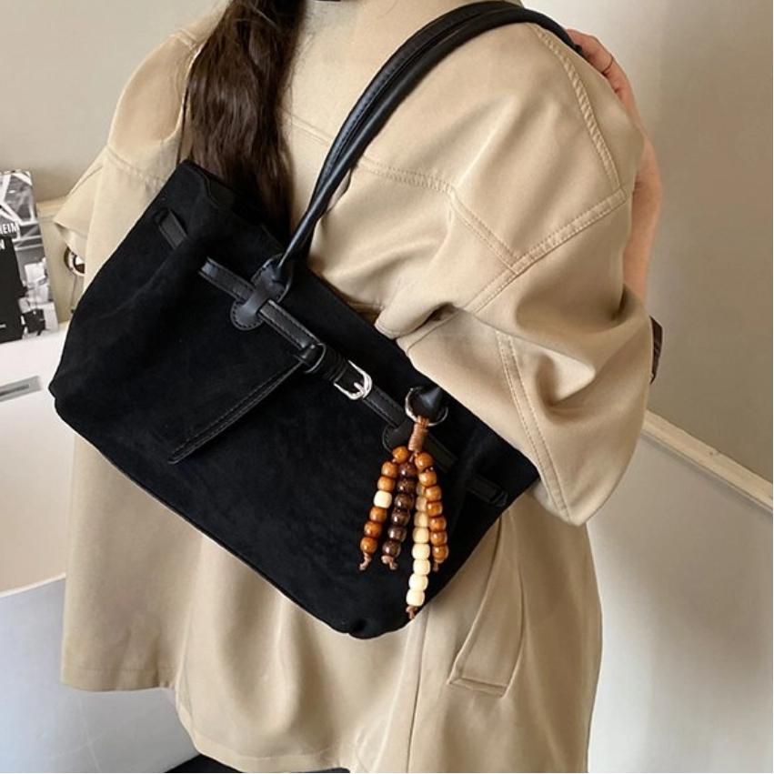 High-End Luxury Designer Brand PU Leather Women's Handbag Elegant Shoulder Bag Popular Classic Trendy Design Commuter Casual Tote Bag