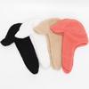 Women's and Men's Winter Earflap Fur Hat Chestnut Trapper Hat