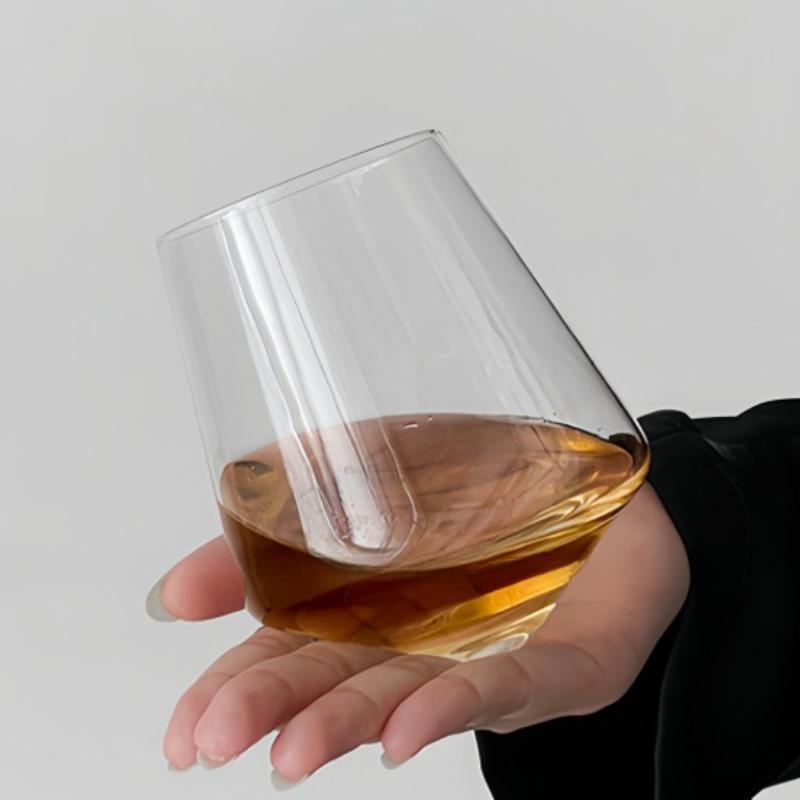 530ml Kreativer Tumbler Whiskeyglas Drehglas Personalisiertes Ausländisches Weinglas Brandy-Tassen Luxuriöser Becher für Eisspirituosen Trinkgeschirr
