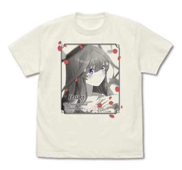 

Cospa The Quintessential Quintuplets Satsuki Nakano T-shirt VANILLA WHITE XL size