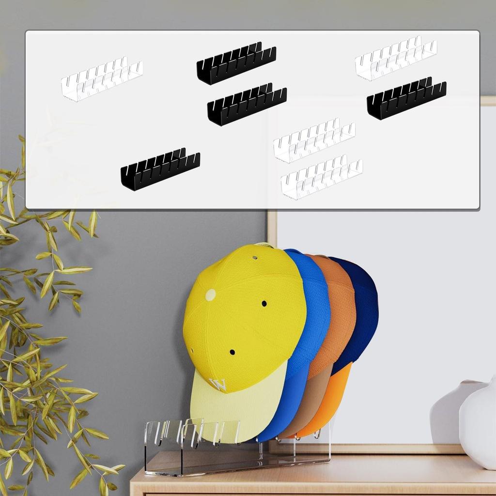 Transparent Acrylic Cap Storage Rack Baseball Cap Display Rack Sun Hat Rack