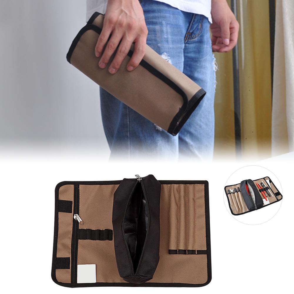 Satın alın Tool Roll Bag Portable Small Canvas Storage Bag Multi