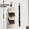 Wardrobe Hat Rack Hanging Rope Baseball Caps Storage Clips Organizer Display For Closet Door And Bedroom