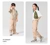 Spring & Autumn Kids' Mosquito-Proof Cargo Pants – Girls' Solid Color Casual Wear