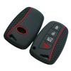 Silicone Car Key Case Cover for Hyundai Grand Santa Fe 3 DM Ix45 Ix35 Genesis DH Grandeur Azera HG Equus 2013 - 2016 Accessories