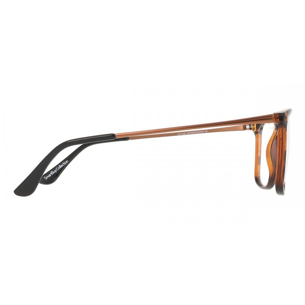 Full Rim Square Tortoise Smartbuy Collection Shire Cp142b Fashion Unisex Eyeglasses