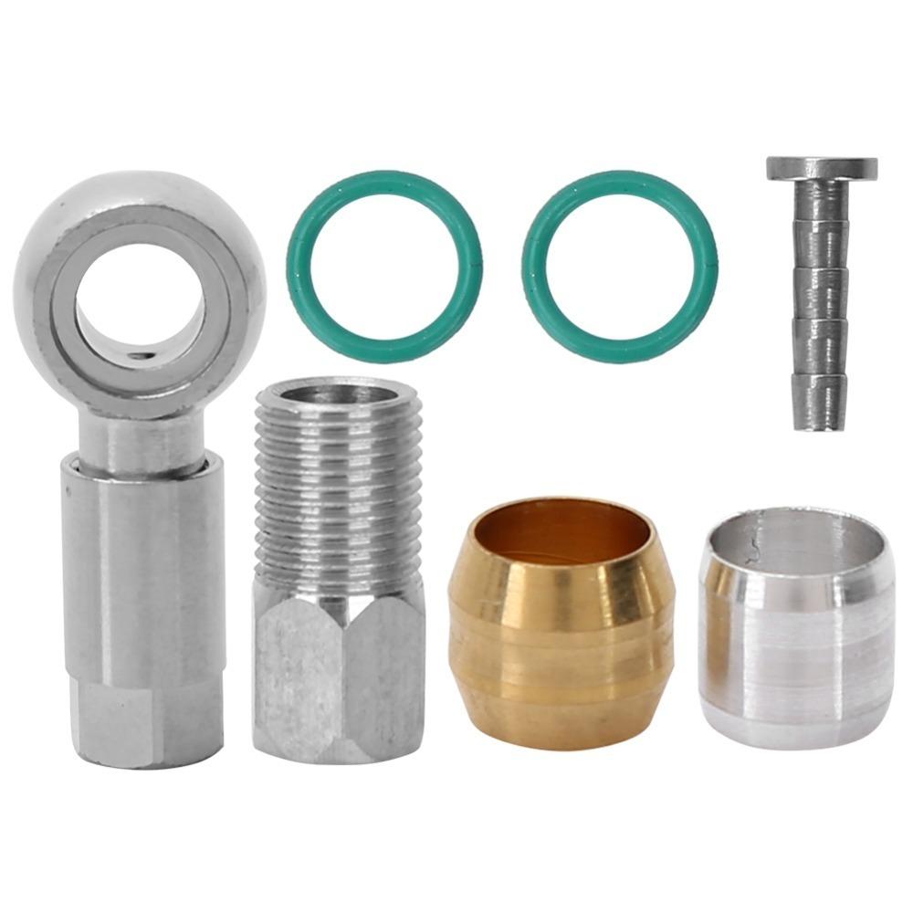 Copper Brake Hose Accessories 1 Set Bicycle Fittings Olive Hose Adapter Bike Parts Adapter Set for BH90 Bicycle