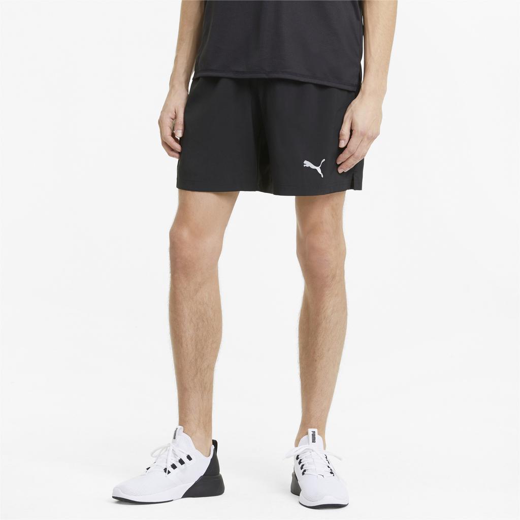 Puma Running Series Comfortable Sports Training Casual Shorts Men Shorts Black 520216-01