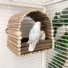 Handmade Branch Parrots Nest Safe Comfortable Shelter Safe Resting Habitats for Lovebirds Parakeets