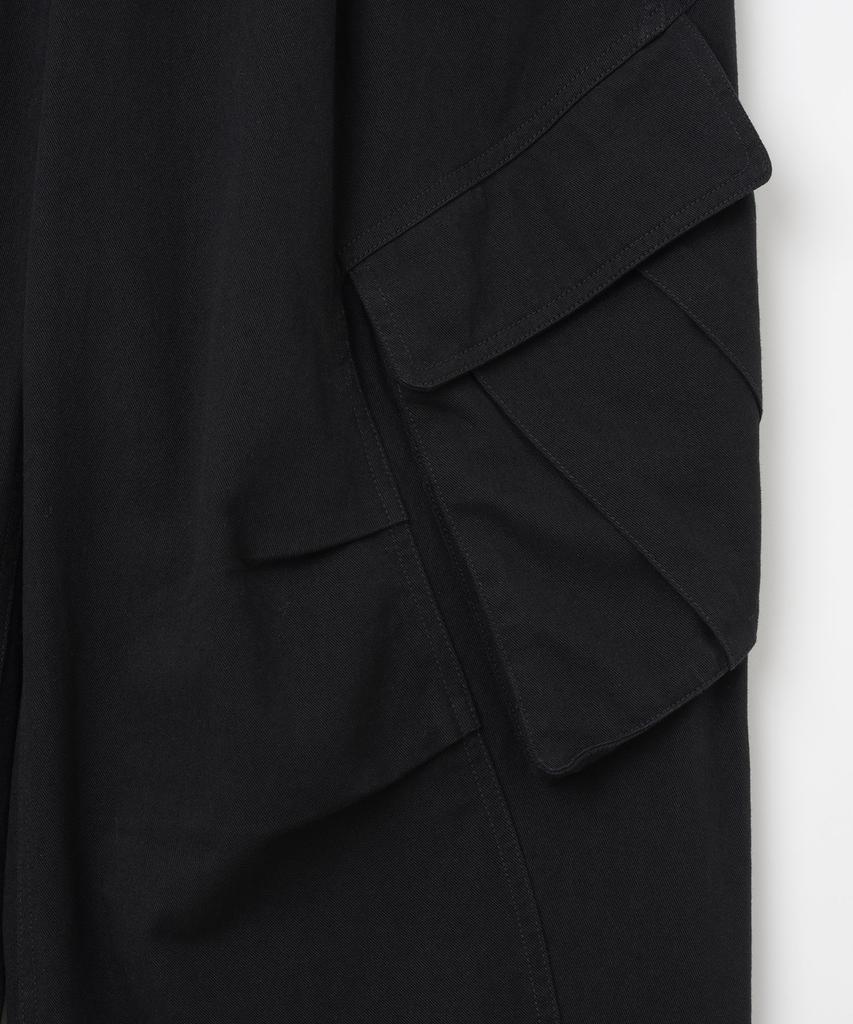 MILLO ARCHIVE Modular Washed Cargo Pants [Black]