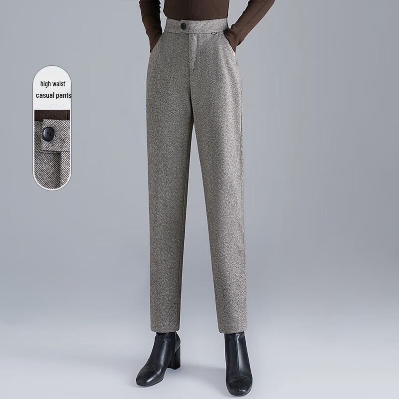 

Women s High-Waist Straight Leg Casual Pants XL