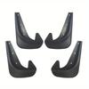 4PCS Universal Small Version Car Tire Mudguard Mud Tile Mud Skin Four Piece Set