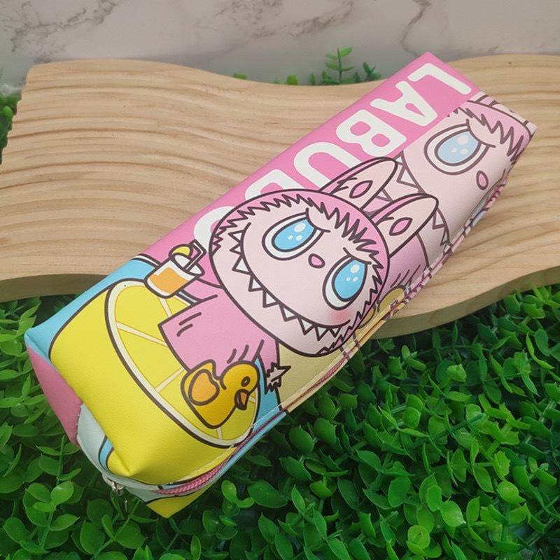 

Пенал Youzhi Sifang большой вместимости, высокая ценность, однослойный, мультяшный, для канцелярских принадлежностей, студенческий, для хранения учебных материалов, pu