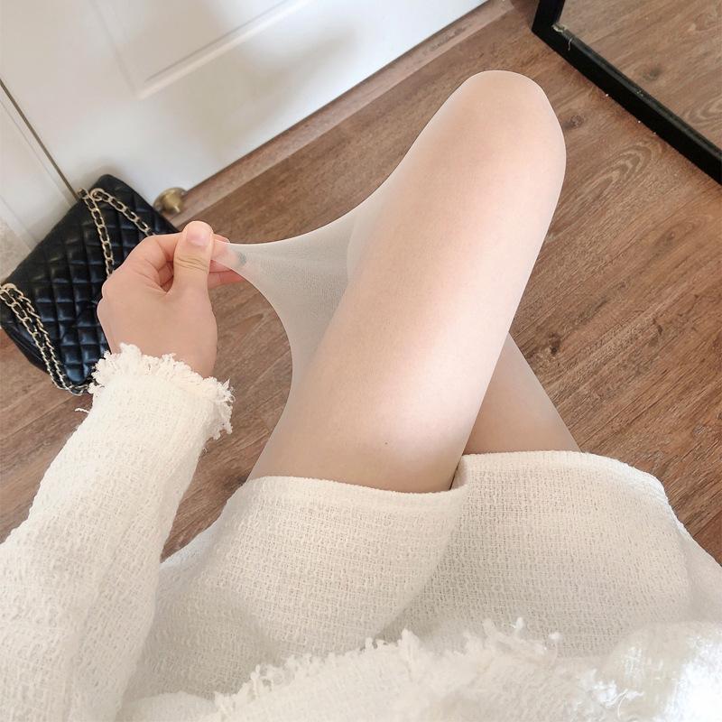 

jk Japanese-style white stockings for women, pure and desirable, thin and anti-snag for summer lolita Lace white pantyhose Simplicity in independent чистый белый
