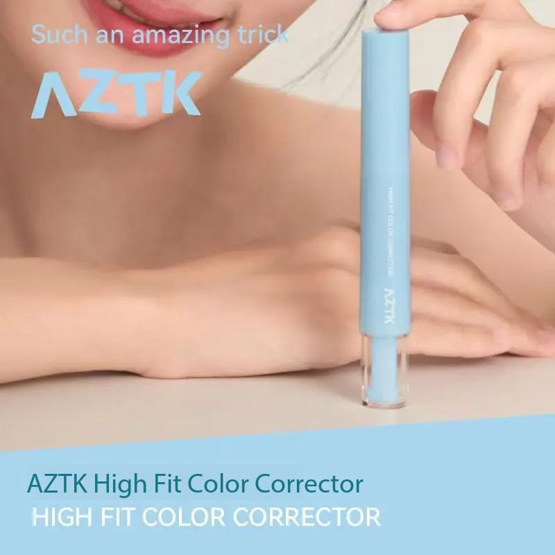 AZTK High Fit Color Corrector Liquid Concealer Pen Highlighter Stick Brightener Contouring Moisturizing Lightweight Powder Cream