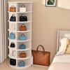 Rotating Multi-Layer Shoe & Bag Rack with 360-Degree Storage