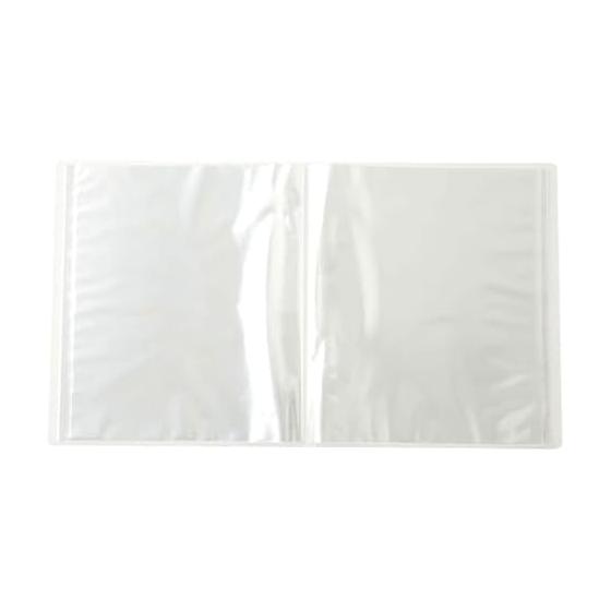 MUJI Полипропиленовый мягкий прозрачный держатель для документов A4 Широкий 40 карманов NCE17A1A