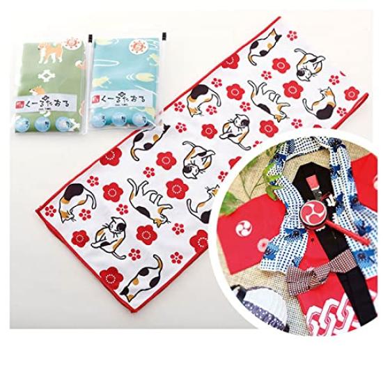 Maruwa Trading Koedo Cool Towel, Morning Glory, 20 x 100 cm, 4008713-19